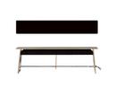 Langer Max, 43 x 140 x 30 cm, FU black, Black