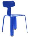 Pressed Chair, Ultramarine blue glossy