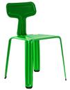 Pressed Chair, Pure green glossy