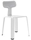 Pressed Chair, Traffic White glossy