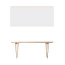 Spanoto, FU (plywood, birch) laminate white silk mat, 190 cm