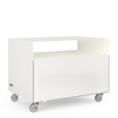 Trolley R 107N, Self-coloured, Pure white (RAL 9010), Industrial castors