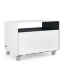 Trolley R 107N, Bicoloured, Pure white (RAL 9010) - Anthrazite grey (RAL 7016), Industrial castors