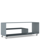 Sideboard R 111N, Self-coloured, Basalt grey (RAL 7012), Industrial castors