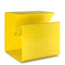 V44 Side Table, Traffic yellow (RAL 1023), Glides