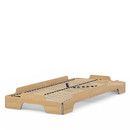 Stacking Bed, 90 x 200, Beech oiled, Solid wood frame