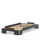 Stacking Bed Comfort, CPL anthracite, Solid wood frame