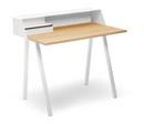 PS04/PS05 Secretary, W 100 x D 63 cm (PS04), Pure white (RAL 9010), Pure white RAL 9010, With power box