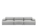 Connect Sofa, 3 Seater, Fabric Steelcut Trio grey