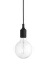 E27 Pendant Lamp, Black