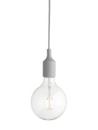 E27 Pendant Lamp, Light grey