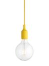 E27 Pendant Lamp, Yellow
