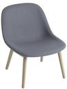 Fiber Lounge Chair, Divina 154 - Slate blue
