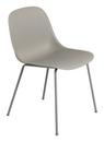 Fiber Side Chair Tube, Grey