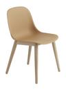 Fiber Side Chair Wood, Ochre / oak 