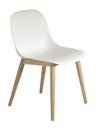 Fiber Side Chair Wood, Natural white / oak