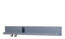 Folded Shelves, H 13 x W 96 cm, Blue-grey