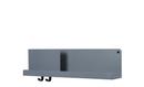 Folded Shelves, H 16,5 x W 63 cm, Blue-grey