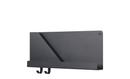 Folded Shelves, H 22 x W 51 cm, Black