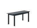 Linear Bench Outdoor, L 110 x W 39 cm, Black