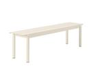 Linear Bench Outdoor, L 170 x W 39 cm, White