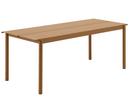 Linear Table Outdoor, L 200 x W 75 cm, Burnt Orange