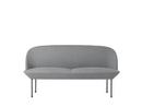 Oslo Sofa, 2 Seater, Fabric Fiord grey
