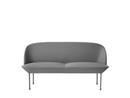 Oslo Sofa, 2 Seater, Fabric Steelcut grey