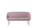 Oslo Sofa, 2 Seater, Fabric Fiord rose