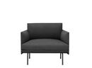 Outline Studio Chair, Fabric Remix 163 - Grey