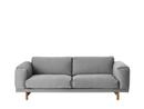 Rest Sofa, 2 Seater, Fabric Steelcut Trio grey