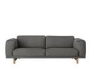 Rest Sofa, 3 Seater, Fabric Remix 163 - Grey