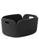 Restore Storage Basket, Black melange