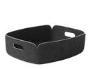 Restore Tray, Black melange