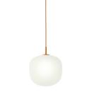 Rime Pendant Lamp, Ø 25 cm, Orange