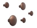 The Dots Metal Set of 5, Umber