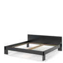 Details Nils Holger Moormann Siebenschläfer Siebenschläfer, 200 x 200 cm, With headboard, Bicolor black, Without slatted base