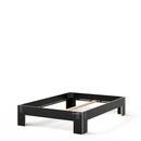 Tagedieb, 160 x 200 cm, Without headboard, FU (plywood, birch) black, Anthracite, Without slatted base