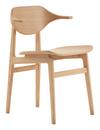 Buffalo Dining Chair, Natural oak, Without seat cushion