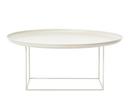 Duke, L (H 39/45 x Ø 90 cm), Antique white
