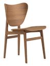 Elephant Dining Chair, Light smoked oak, Without seat cushion