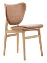 Elephant Dining Chair, Natural oak, Dunes leather camel