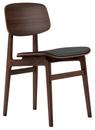 Details Norr11 NY11 Dining Chair Leather NY11 Dining Chair Leather, Dark stained oak, Premium leather black