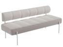 Daybe Dining Sofa, Brusvik 02 - warm light grey, White