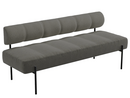 Daybe Dining Sofa, Brusvik 05 - grey, Black