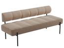 Daybe Dining Sofa, Brusvik 65 - light brown, Black