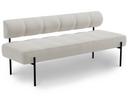 Daybe Dining Sofa, Moss 04 - Light beige, Black