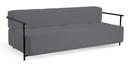 Daybe Sofa bed, With armrest, Reflect 164 - grey