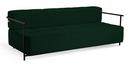 Daybe Sofa bed, With armrest, Reflect 994 - dark green