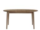 Expand Dining Table Circular, Smoked oak, With 1 extension plate (+50 cm)